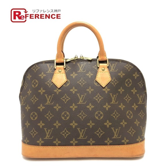 Louis Vuitton Alma Monogram PM Handbag Canvas Brown - Picture 1 of 9